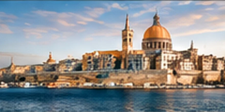 Valletta waterfront in Malta, representing hospitality and tourism careers